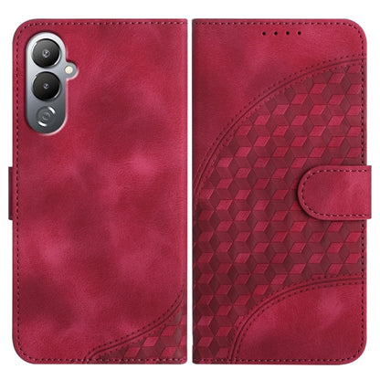 Elephant Head Embossed Phone Leather Case with Lanyard, For Tecno Camon 20/20 Pro 4G, For Tecno Spark 10C, For Tecno Spark 10 4G, For Tecno Spark Go 2023, For Tecno Spark 10 Pro, For Tecno Pova 4