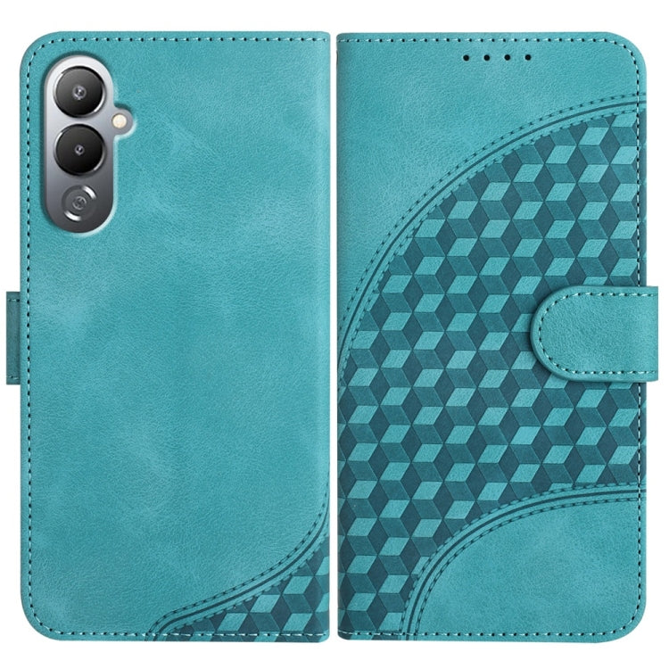Elephant Head Embossed Phone Leather Case with Lanyard, For Tecno Camon 20/20 Pro 4G, For Tecno Spark 10C, For Tecno Spark 10 4G, For Tecno Spark Go 2023, For Tecno Spark 10 Pro, For Tecno Pova 4