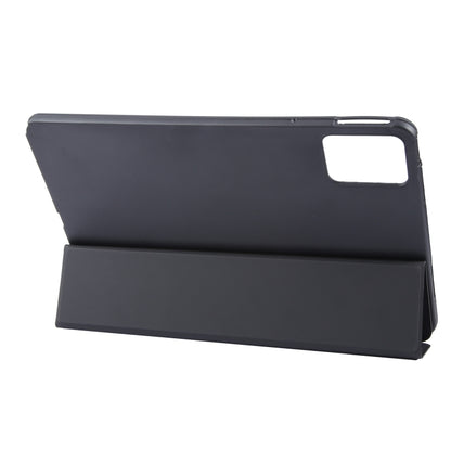 Tri-fold Silicone Leather Tablet Case, For Lenovo Tab P12 12.7 2025, For Lenovo Tab M11/ Xiaoxin Pad 11 2024