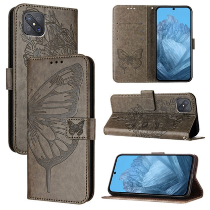 Embossed Butterfly Leather Phone Case, For OPPO A15 / A15s / A35 2021, For OPPO A92s, For OPPO A79 5G, For OPPO A79 5G Global