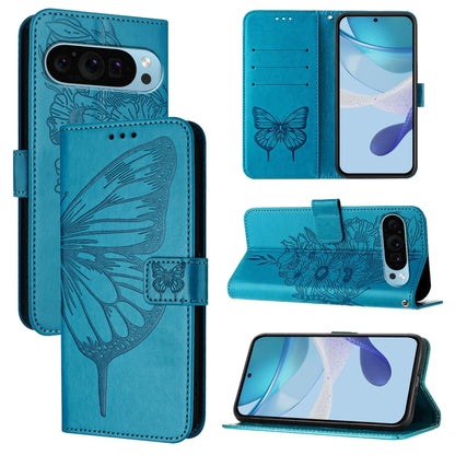 Embossed Butterfly Leather Phone Case, For Google Pixel 11 Pro XL, For Google Pixel 11 Pro / 11, For Google Pixel 10 Pro XL, For Google Pixel 10 / 10 Pro+, For Google Pixel 9a, For Google Pixel 9 Pro XL, For Google Pixel 9 Pro, For Google Pixel 9      ...