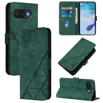 Crossbody 3D Embossed Flip Leather Phone Case, For Google Pixel 11 Pro XL, For Google Pixel 11 Pro / 11, For Google Pixel 10 Pro XL, For Google Pixel 10 / 10 Pro+, For Google Pixel 9a, For Google Pixel 9 Pro XL, For Google Pixel 9 Pro, For Google Pixel...