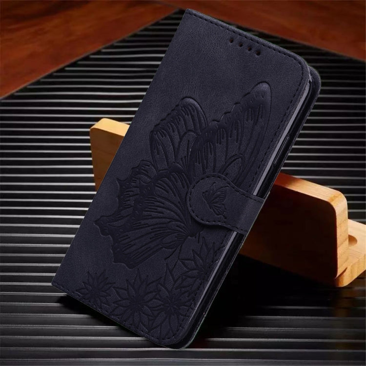 Retro Skin Feel Butterflies Embossing Horizontal Flip Leather Phone Case, For Xiaomi Redmi Note 13 Pro 4G, For Xiaomi Redmi Note 13 4G, For Xiaomi Redmi 13C / POCO C65, For Xiaomi Redmi Note 13 Pro+ 5G