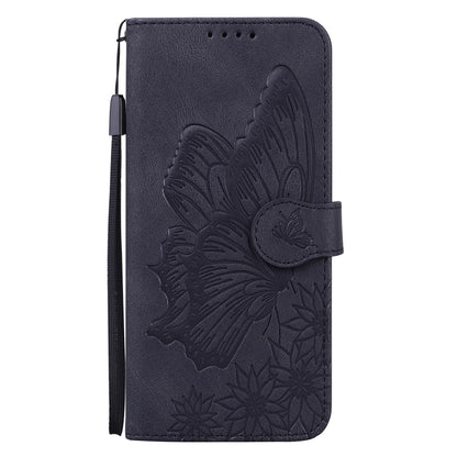Retro Skin Feel Butterflies Embossing Horizontal Flip Leather Phone Case, For Xiaomi Redmi Note 13 Pro 4G, For Xiaomi Redmi Note 13 4G, For Xiaomi Redmi 13C / POCO C65, For Xiaomi Redmi Note 13 Pro+ 5G