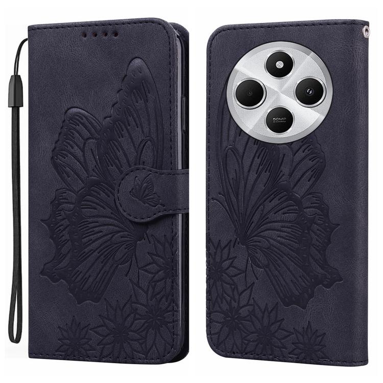 Retro Skin Feel Butterflies Embossing Horizontal Flip Leather Phone Case, For Redmi Note 17 5G / 4G Global 169.7mm, For Redmi Note 17 Pro Max 5G Global 163.4mm, For Redmi Note 17 Pro 5G Global 163.5mm, For Redmi 17 5G / 4G Global 170mm                 ...