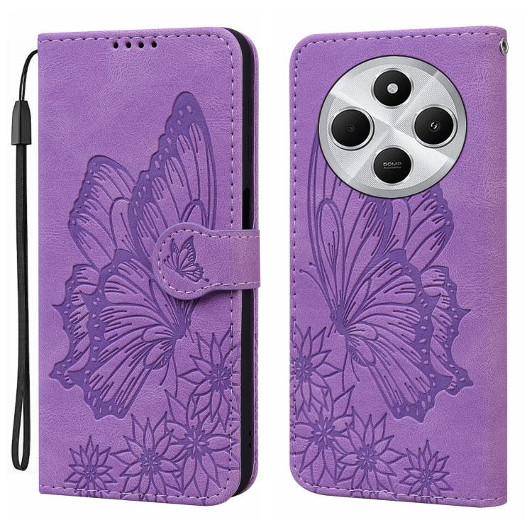 Retro Skin Feel Butterflies Embossing Horizontal Flip Leather Phone Case, For Redmi Note 17 5G / 4G Global 169.7mm, For Redmi Note 17 Pro Max 5G Global 163.4mm, For Redmi Note 17 Pro 5G Global 163.5mm, For Redmi 17 5G / 4G Global 170mm                 ...