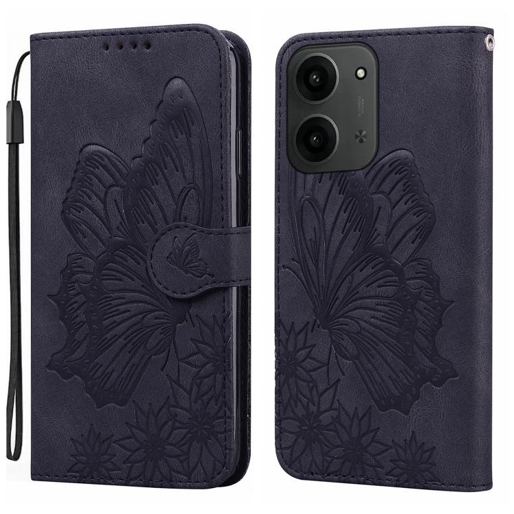 Retro Skin Feel Butterflies Embossing Horizontal Flip Leather Phone Case, For Redmi Note 17 5G / 4G Global 169.7mm, For Redmi Note 17 Pro Max 5G Global 163.4mm, For Redmi Note 17 Pro 5G Global 163.5mm, For Redmi 17 5G / 4G Global 170mm                 ...