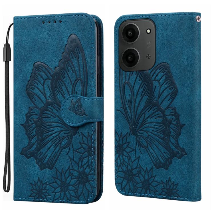 Retro Skin Feel Butterflies Embossing Horizontal Flip Leather Phone Case, For Redmi Note 17 5G / 4G Global 169.7mm, For Redmi Note 17 Pro Max 5G Global 163.4mm, For Redmi Note 17 Pro 5G Global 163.5mm, For Redmi 17 5G / 4G Global 170mm                 ...