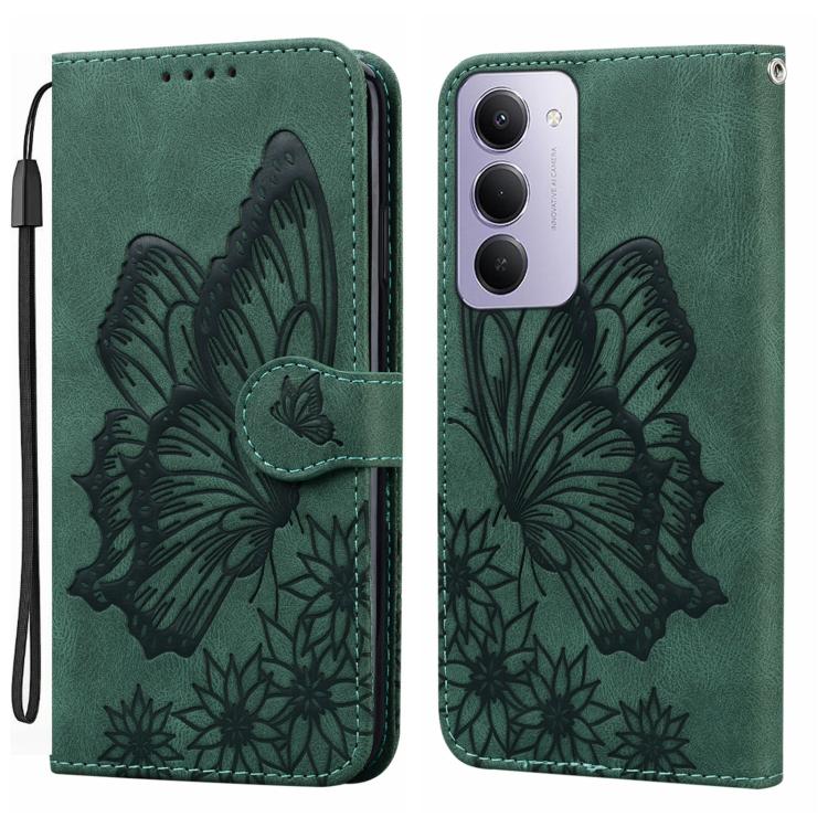 Retro Skin Feel Butterflies Embossing Horizontal Flip Leather Phone Case, For Redmi Note 17 5G / 4G Global 169.7mm, For Redmi Note 17 Pro Max 5G Global 163.4mm, For Redmi Note 17 Pro 5G Global 163.5mm, For Redmi 17 5G / 4G Global 170mm                 ...