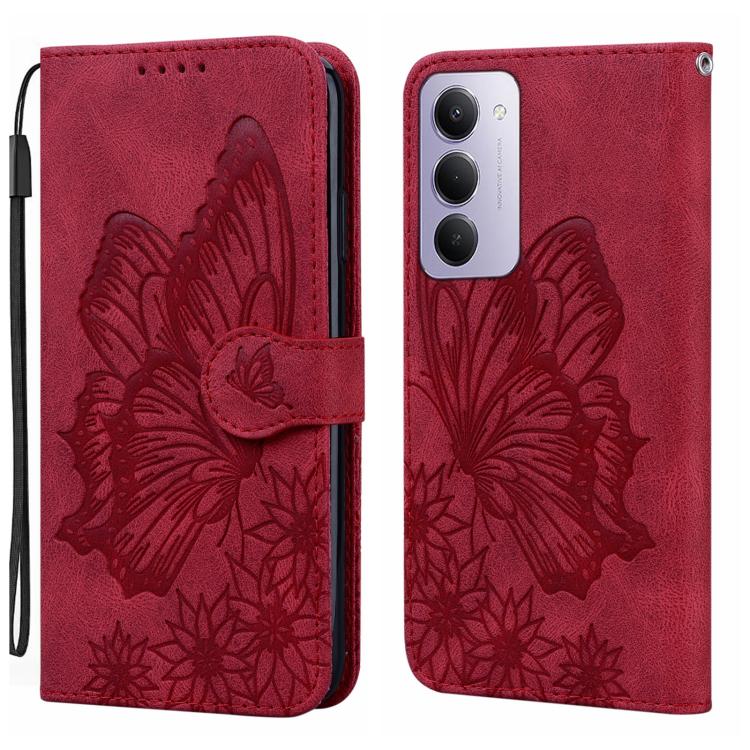 Retro Skin Feel Butterflies Embossing Horizontal Flip Leather Phone Case, For Redmi Note 17 5G / 4G Global 169.7mm, For Redmi Note 17 Pro Max 5G Global 163.4mm, For Redmi Note 17 Pro 5G Global 163.5mm, For Redmi 17 5G / 4G Global 170mm                 ...