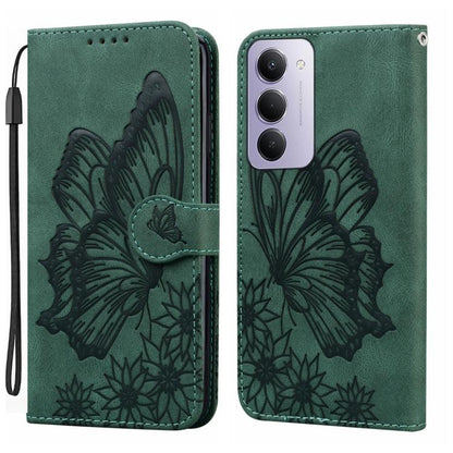 Retro Skin Feel Butterflies Embossing Horizontal Flip Leather Phone Case, For Redmi Note 17 5G / 4G Global 169.7mm, For Redmi Note 17 Pro Max 5G Global 163.4mm, For Redmi Note 17 Pro 5G Global 163.5mm, For Redmi 17 5G / 4G Global 170mm                 ...