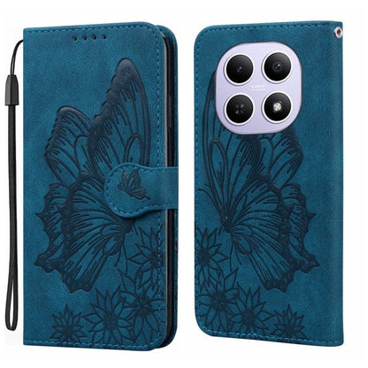 Retro Skin Feel Butterflies Embossing Horizontal Flip Leather Phone Case, For Redmi Note 17 5G / 4G Global 169.7mm, For Redmi Note 17 Pro Max 5G Global 163.4mm, For Redmi Note 17 Pro 5G Global 163.5mm, For Redmi 17 5G / 4G Global 170mm                 ...