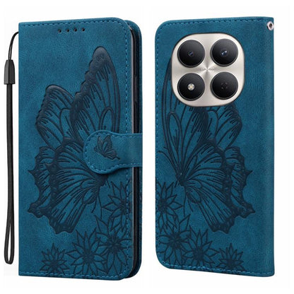 Retro Skin Feel Butterflies Embossing Horizontal Flip Leather Phone Case, For Redmi Note 17 5G / 4G Global 169.7mm, For Redmi Note 17 Pro Max 5G Global 163.4mm, For Redmi Note 17 Pro 5G Global 163.5mm, For Redmi 17 5G / 4G Global 170mm                 ...
