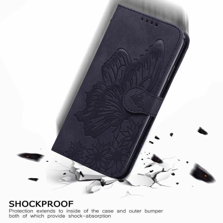 Retro Skin Feel Butterflies Embossing Horizontal Flip Leather Phone Case, For Redmi Note 17 5G / 4G Global 169.7mm, For Redmi Note 17 Pro Max 5G Global 163.4mm, For Redmi Note 17 Pro 5G Global 163.5mm, For Redmi 17 5G / 4G Global 170mm                 ...