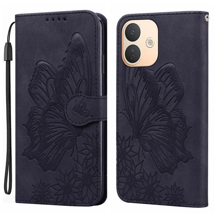 Retro Skin Feel Butterflies Embossing Horizontal Flip Leather Phone Case, For Redmi Note 17 5G / 4G Global 169.7mm, For Redmi Note 17 Pro Max 5G Global 163.4mm, For Redmi Note 17 Pro 5G Global 163.5mm, For Redmi 17 5G / 4G Global 170mm                 ...