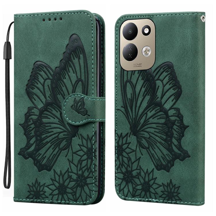 Retro Skin Feel Butterflies Embossing Horizontal Flip Leather Phone Case, For Redmi Note 17 5G / 4G Global 169.7mm, For Redmi Note 17 Pro Max 5G Global 163.4mm, For Redmi Note 17 Pro 5G Global 163.5mm, For Redmi 17 5G / 4G Global 170mm                 ...