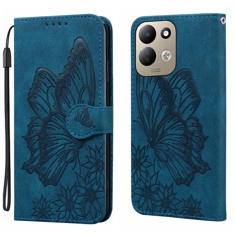 Retro Skin Feel Butterflies Embossing Horizontal Flip Leather Phone Case, For Redmi Note 17 5G / 4G Global 169.7mm, For Redmi Note 17 Pro Max 5G Global 163.4mm, For Redmi Note 17 Pro 5G Global 163.5mm, For Redmi 17 5G / 4G Global 170mm                 ...