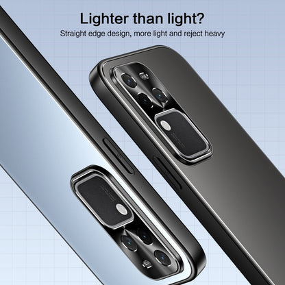 R-JUST RJ-61 Electroplating Frosted TPU + PC Phone Case with Holder, For vivo S18 Pro, For vivo X100 Pro, For vivo X100