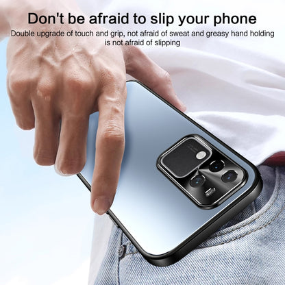 R-JUST RJ-61 Electroplating Frosted TPU + PC Phone Case with Holder, For vivo S18 Pro, For vivo X100 Pro, For vivo X100