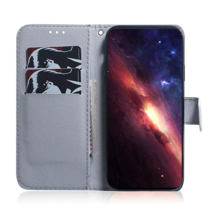 Coloured Drawing Flip Leather Phone Case, For Google Pixel 10a, For Google Pixel 9a, For Google Pixel 9 Pro, For Google Pixel 9, For Google Pixel 8a