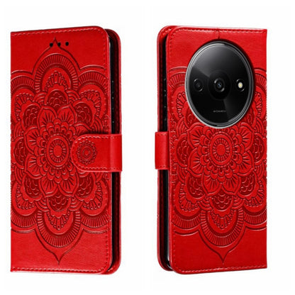 Sun Mandala Embossing Pattern Phone Leather Case, For Xiaomi Redmi A3, For Xiaomi Redmi Note 13 Pro 4G, For Xiaomi Redmi Note 13 4G, For Xiaomi Redmi Note 13R Pro, For Xiaomi 14 Ultra, For Xiaomi Redmi Note 13 Pro+, For Xiaomi Redmi Note 12S           ...