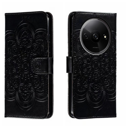 Sun Mandala Embossing Pattern Phone Leather Case, For Xiaomi Redmi A3, For Xiaomi Redmi Note 13 Pro 4G, For Xiaomi Redmi Note 13 4G, For Xiaomi Redmi Note 13R Pro, For Xiaomi 14 Ultra, For Xiaomi Redmi Note 13 Pro+, For Xiaomi Redmi Note 12S           ...