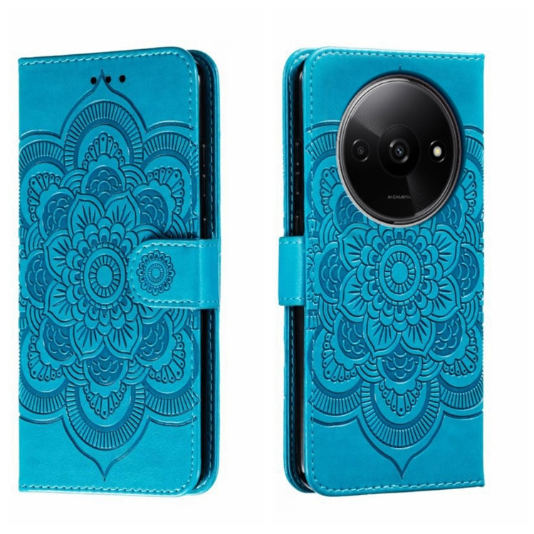 Sun Mandala Embossing Pattern Phone Leather Case, For Xiaomi Redmi A3, For Xiaomi Redmi Note 13 Pro 4G, For Xiaomi Redmi Note 13 4G, For Xiaomi Redmi Note 13R Pro, For Xiaomi 14 Ultra, For Xiaomi Redmi Note 13 Pro+, For Xiaomi Redmi Note 12S           ...