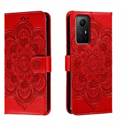 Sun Mandala Embossing Pattern Phone Leather Case, For Xiaomi Redmi A3, For Xiaomi Redmi Note 13 Pro 4G, For Xiaomi Redmi Note 13 4G, For Xiaomi Redmi Note 13R Pro, For Xiaomi 14 Ultra, For Xiaomi Redmi Note 13 Pro+, For Xiaomi Redmi Note 12S           ...
