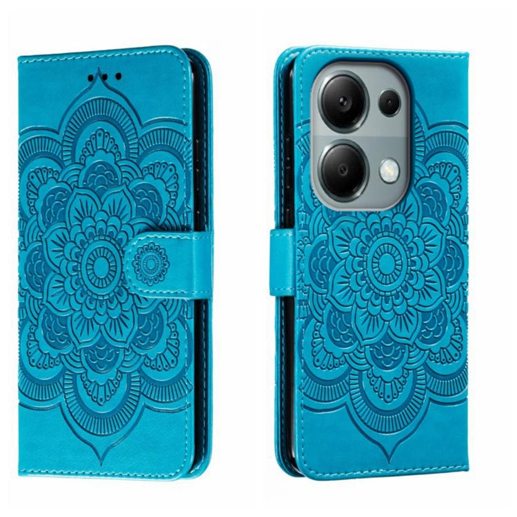 Sun Mandala Embossing Pattern Phone Leather Case, For Xiaomi Redmi A3, For Xiaomi Redmi Note 13 Pro 4G, For Xiaomi Redmi Note 13 4G, For Xiaomi Redmi Note 13R Pro, For Xiaomi 14 Ultra, For Xiaomi Redmi Note 13 Pro+, For Xiaomi Redmi Note 12S           ...