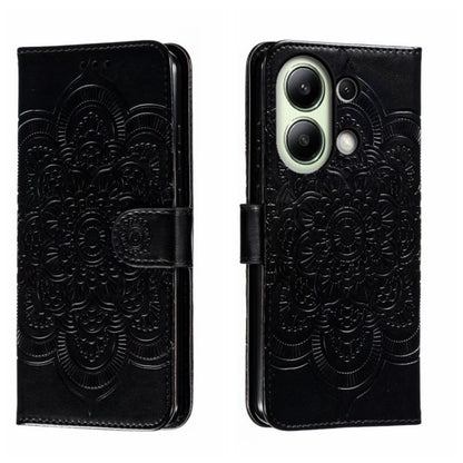 Sun Mandala Embossing Pattern Phone Leather Case, For Xiaomi Redmi A3, For Xiaomi Redmi Note 13 Pro 4G, For Xiaomi Redmi Note 13 4G, For Xiaomi Redmi Note 13R Pro, For Xiaomi 14 Ultra, For Xiaomi Redmi Note 13 Pro+, For Xiaomi Redmi Note 12S           ...