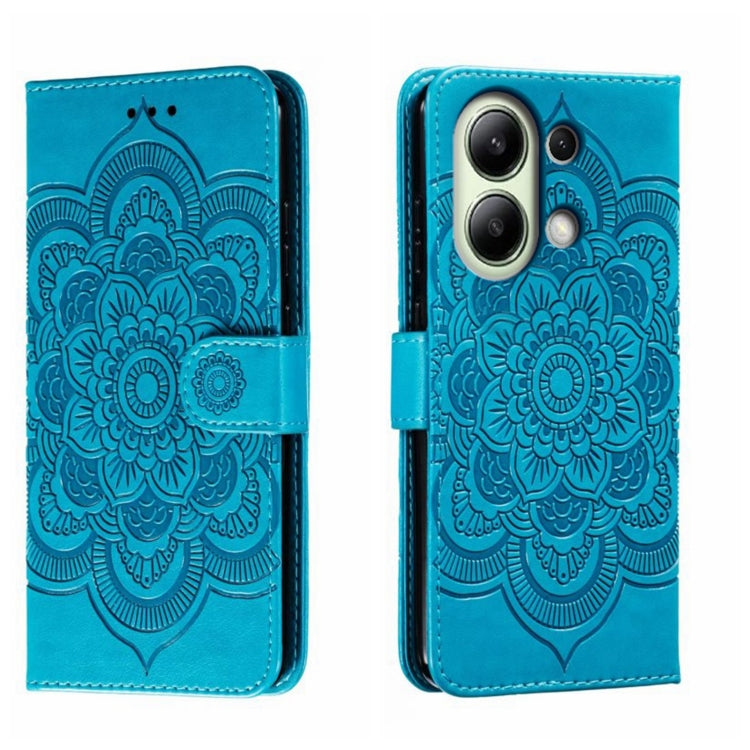 Sun Mandala Embossing Pattern Phone Leather Case, For Xiaomi Redmi A3, For Xiaomi Redmi Note 13 Pro 4G, For Xiaomi Redmi Note 13 4G, For Xiaomi Redmi Note 13R Pro, For Xiaomi 14 Ultra, For Xiaomi Redmi Note 13 Pro+, For Xiaomi Redmi Note 12S           ...