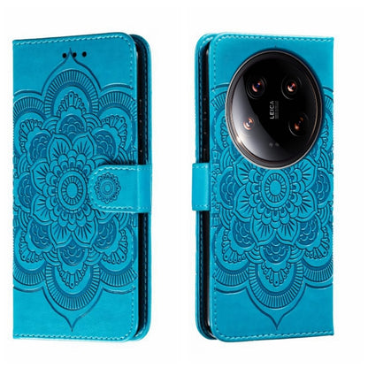 Sun Mandala Embossing Pattern Phone Leather Case, For Xiaomi Redmi A3, For Xiaomi Redmi Note 13 Pro 4G, For Xiaomi Redmi Note 13 4G, For Xiaomi Redmi Note 13R Pro, For Xiaomi 14 Ultra, For Xiaomi Redmi Note 13 Pro+, For Xiaomi Redmi Note 12S           ...