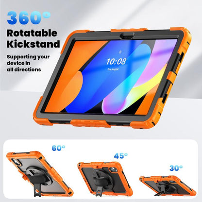 Silicone Hybrid PC Tablet Case with Shoulder Strap, For Lenovo Xiaoxin Pad 2024 / 2025