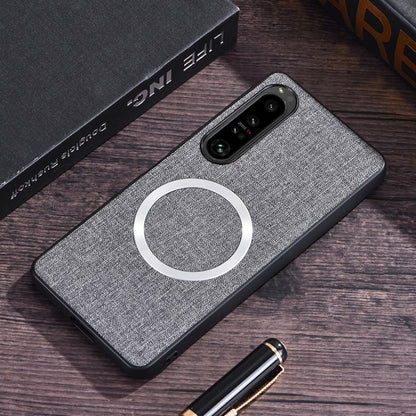 CD Magsafe Magnetic Cloth Texture Phone Case, For Sony Xperia 1 VIII, For Sony Xperia 1 VI