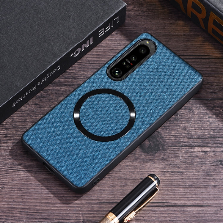 CD Magsafe Magnetic Cloth Texture Phone Case, For Sony Xperia 1 VIII, For Sony Xperia 1 VI