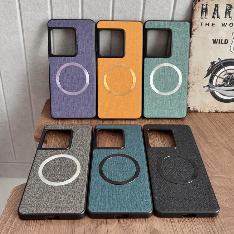 CD Magsafe Magnetic Cloth Texture Phone Case, For Sony Xperia 1 VIII, For Sony Xperia 1 VI