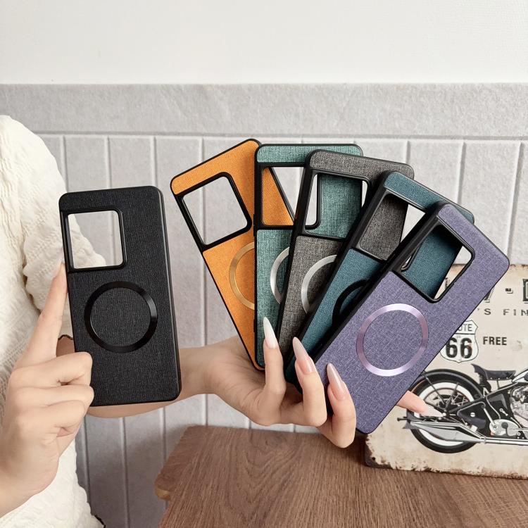 CD Magsafe Magnetic Cloth Texture Phone Case, For Sony Xperia 1 VIII, For Sony Xperia 1 VI