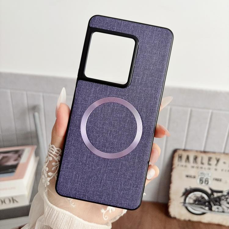 CD Magsafe Magnetic Cloth Texture Phone Case, For Sony Xperia 1 VIII, For Sony Xperia 1 VI