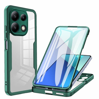 Acrylic + TPU 360 Degrees Full Coverage Phone Case, For Xiaomi Redmi Note 13 Pro 4G, For Xiaomi Redmi Note 13 4G, For Xiaomi Redmi Note 13 5G, For Xiaomi Redmi Note 13 Pro+ 5G, For Xiaomi Redmi Note 13 Pro 5G