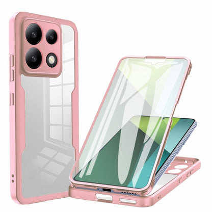 Acrylic + TPU 360 Degrees Full Coverage Phone Case, For Xiaomi Redmi Note 13 Pro 4G, For Xiaomi Redmi Note 13 4G, For Xiaomi Redmi Note 13 5G, For Xiaomi Redmi Note 13 Pro+ 5G, For Xiaomi Redmi Note 13 Pro 5G