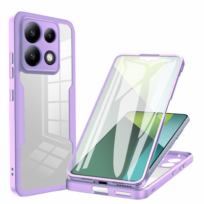 Acrylic + TPU 360 Degrees Full Coverage Phone Case, For Xiaomi Redmi Note 13 Pro 4G, For Xiaomi Redmi Note 13 4G, For Xiaomi Redmi Note 13 5G, For Xiaomi Redmi Note 13 Pro+ 5G, For Xiaomi Redmi Note 13 Pro 5G