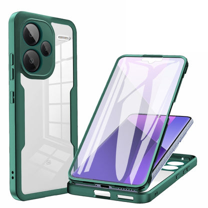 Acrylic + TPU 360 Degrees Full Coverage Phone Case, For Xiaomi Redmi Note 13 Pro 4G, For Xiaomi Redmi Note 13 4G, For Xiaomi Redmi Note 13 5G, For Xiaomi Redmi Note 13 Pro+ 5G, For Xiaomi Redmi Note 13 Pro 5G