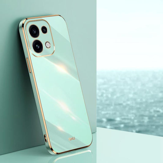 XINLI Straight Edge 6D Electroplate TPU Phone Case, For OPPO Reno16 Pro 5G Global, For OPPO Reno16 5G Global, For OPPO Find X9 Ultra 5G, For OPPO A6s Pro 4G, For OPPO Reno15 F 5G Global, For OPPO A6x 4G / 5G Global, For OPPO Reno15 Pro 5G Global       ...