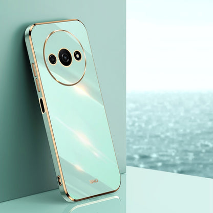 XINLI Straight Edge 6D Electroplate TPU Phone Case, For Xiaomi Civi 4 Pro, For Xiaomi Redmi A3, For Xiaomi 14 Ultra 5G