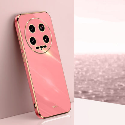 XINLI Straight Edge 6D Electroplate TPU Phone Case, For Xiaomi Civi 4 Pro, For Xiaomi Redmi A3, For Xiaomi 14 Ultra 5G