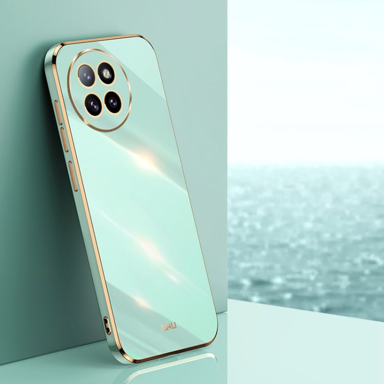 XINLI Straight Edge 6D Electroplate TPU Phone Case, For Xiaomi Civi 4 Pro, For Xiaomi Redmi A3, For Xiaomi 14 Ultra 5G