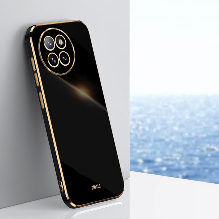 XINLI Straight Edge 6D Electroplate TPU Phone Case, For Xiaomi Civi 4 Pro, For Xiaomi Redmi A3, For Xiaomi 14 Ultra 5G