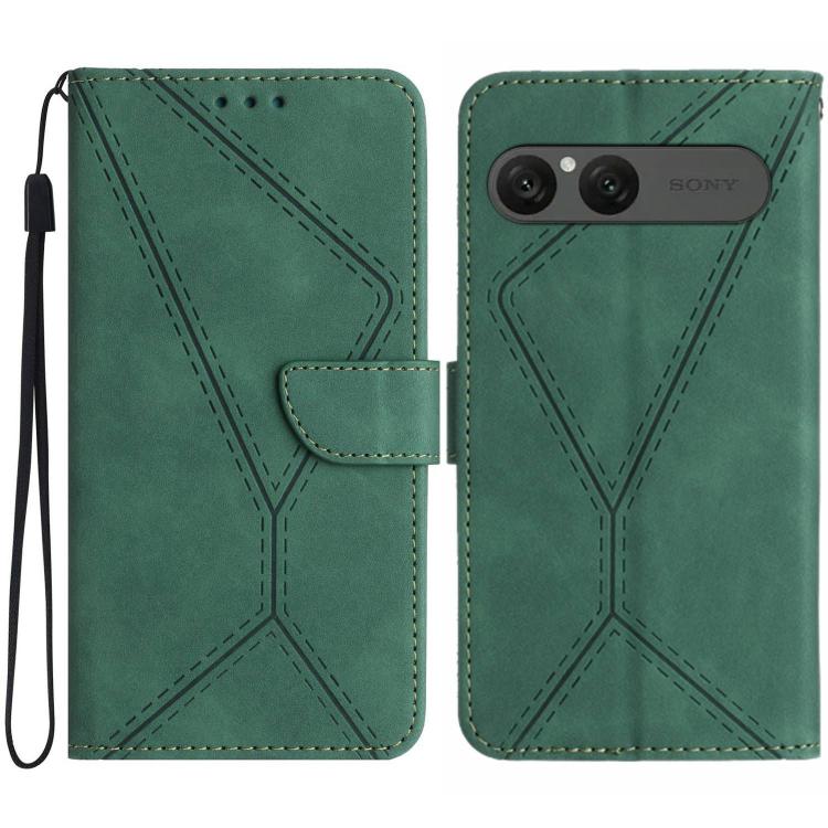 Stitching Embossed Leather Phone Case, For Sony Xperia 1 VIII, For Sony Xperia 10 VII, For Sony Xperia 1 VII, For Sony Xperia 10 VI, For Sony Xperia 1 VI