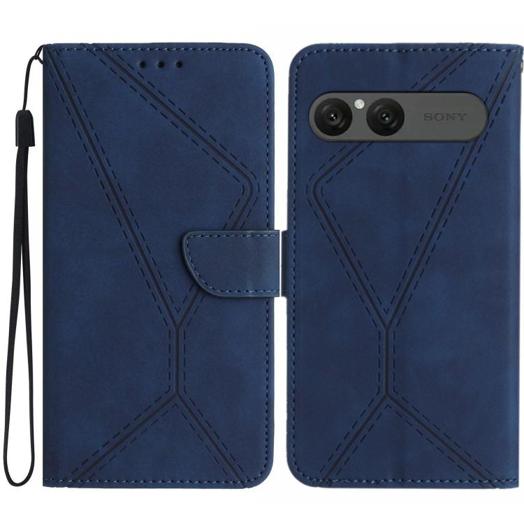 Stitching Embossed Leather Phone Case, For Sony Xperia 1 VIII, For Sony Xperia 10 VII, For Sony Xperia 1 VII, For Sony Xperia 10 VI, For Sony Xperia 1 VI