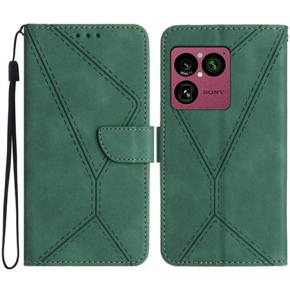 Stitching Embossed Leather Phone Case, For Sony Xperia 1 VIII, For Sony Xperia 10 VII, For Sony Xperia 1 VII, For Sony Xperia 10 VI, For Sony Xperia 1 VI